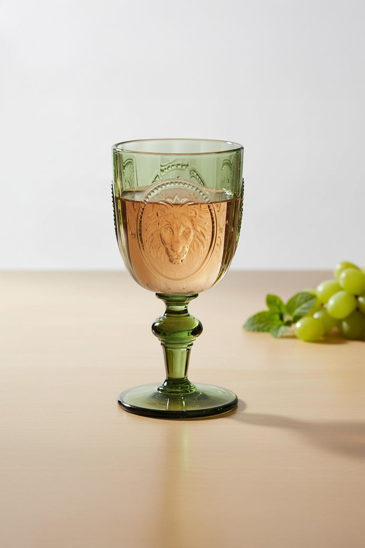 Lucky Art Palmera Cam Kadeh Seti Yeşil 4 Parça