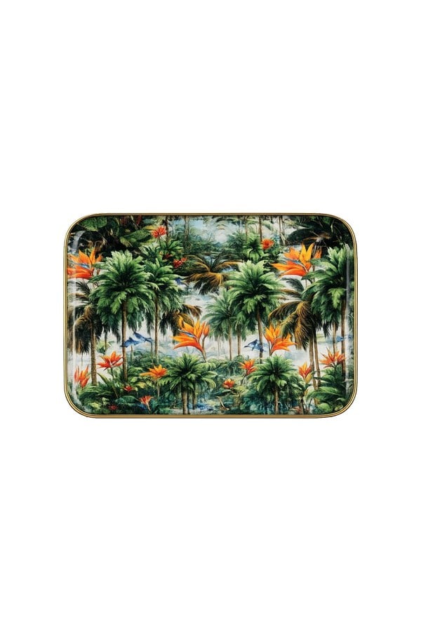 Lucky Art Palmetto Dekoratif Tepsi 40x29 Cm - LYVU 042