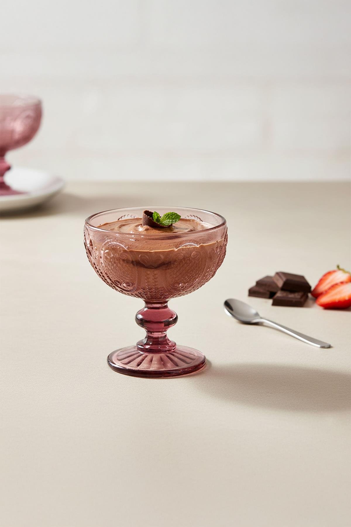 Lucky Art Velora Cam Kase Seti Mor 4 Parça