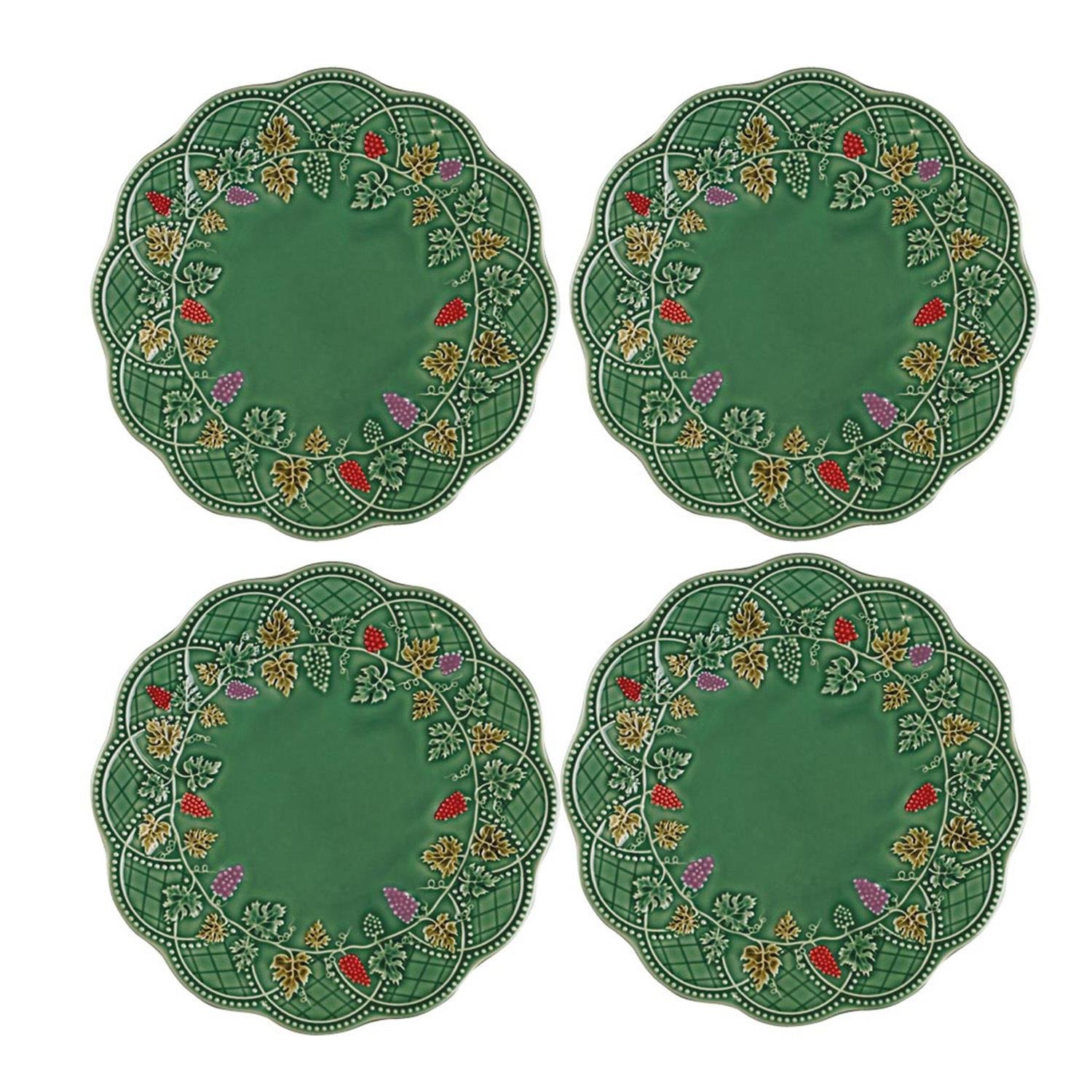Lucky Art Vinea Seramik Servis Tabak Seti 4'lü 27 Cm - LYGD 013