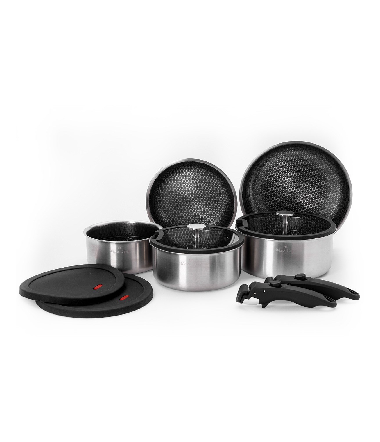 Maxx Doria Steel Fusion Jr Tencere Takımı 6 Parça - P403PŞÜ.30051.01