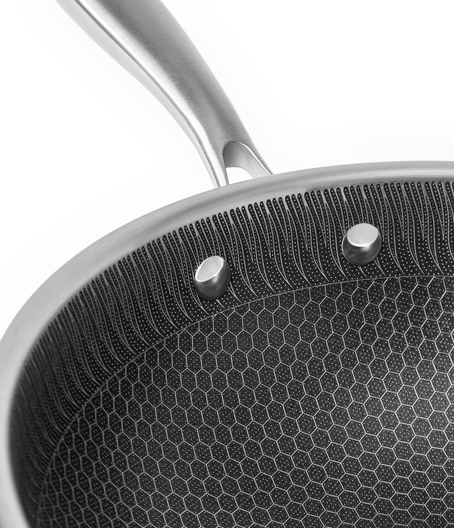Maxx Doria Steel Fusion Kapaklı Wok Tava 28 Cm - P403PŞÜ.30019.01