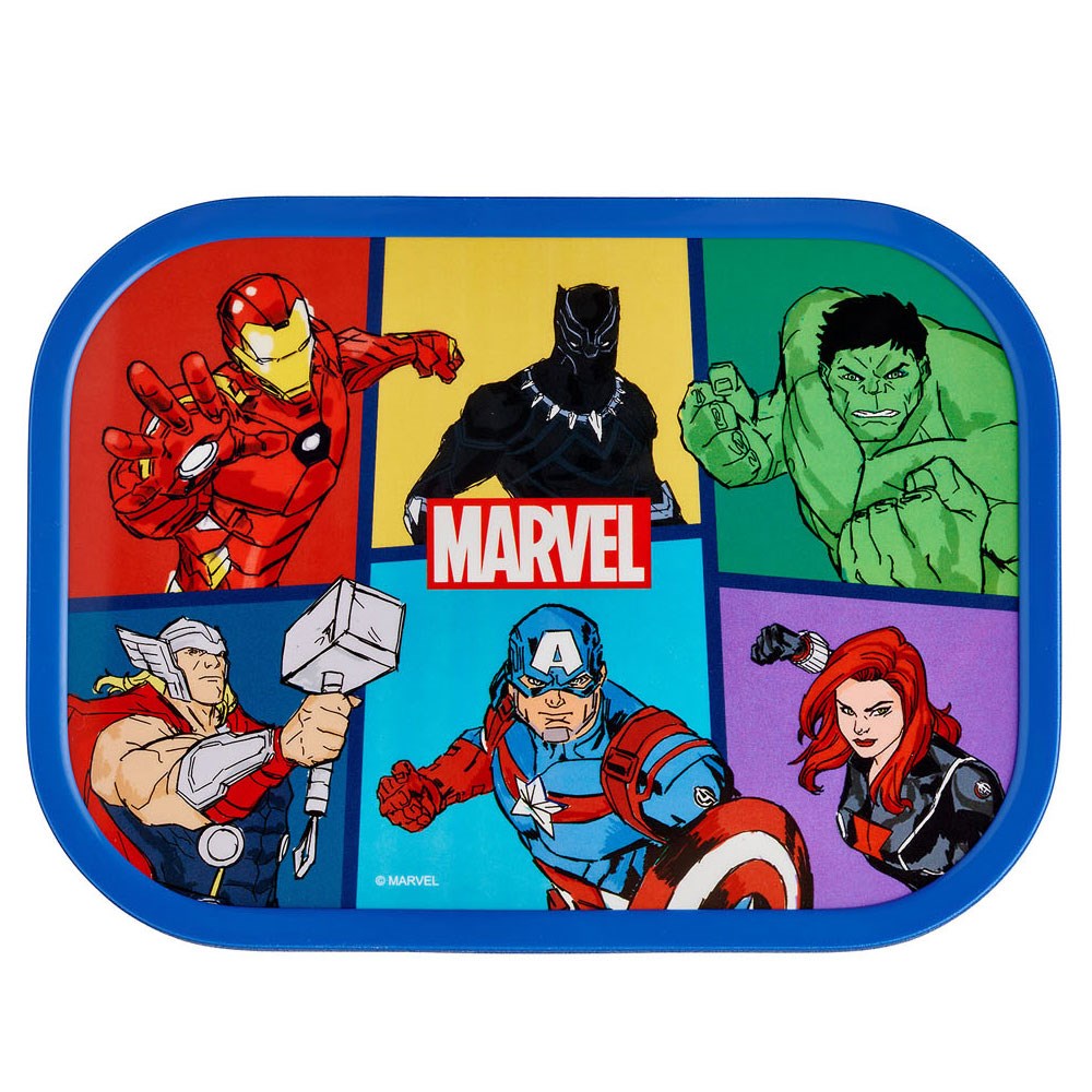 Mepal Campus Bölmeli Çocuk Beslenme Kutusu - Avengers - 107440065395