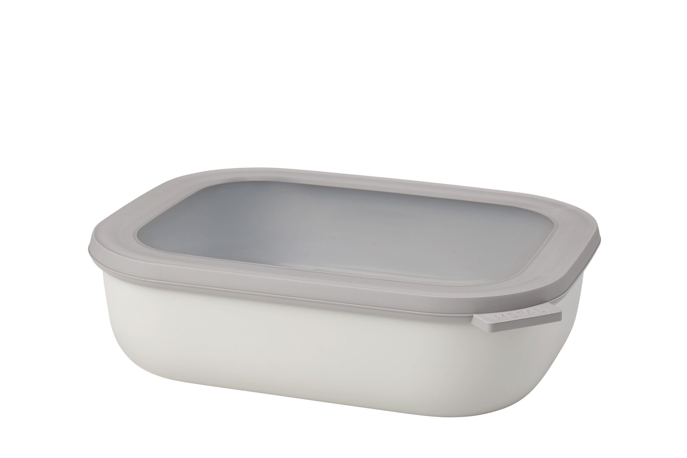 Mepal Cirqula Dikdörtgen Saklama Kabı Nordic White 2000 Ml - 106259032500