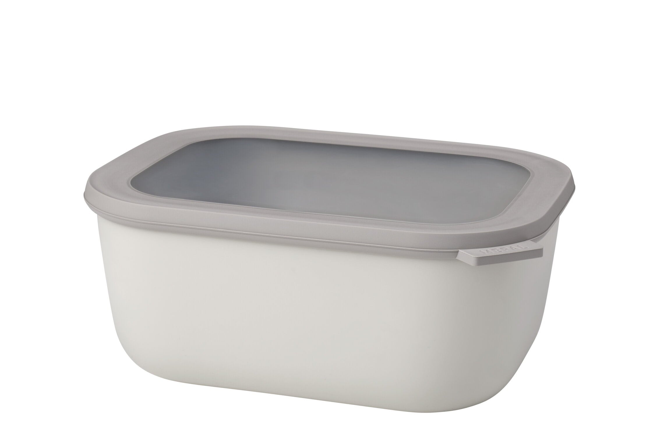 Mepal Cirqula Dikdörtgen Saklama Kabı Nordic White 3000 Ml - 106261032500