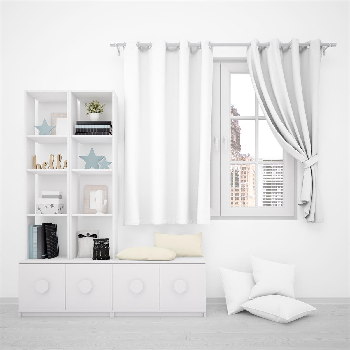 Othello Cotton Flex Bebek Yastık Kılıfı 35x45 2'li Krem