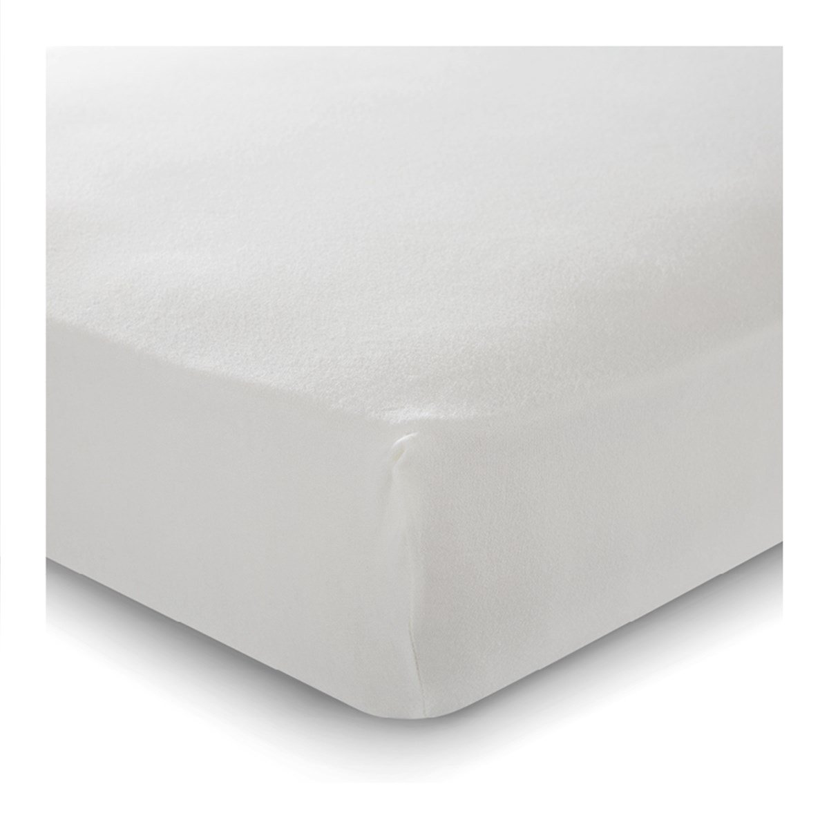 Othello Cotton Flex Fitted Penye Çarşaf 100x200cm Krem