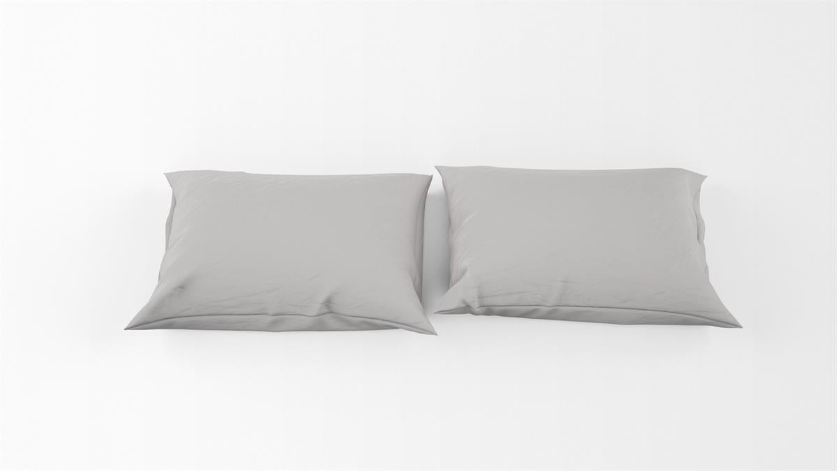 Othello Cotton Flex Yastık Kılıfı 50x70cm 2'li Gri