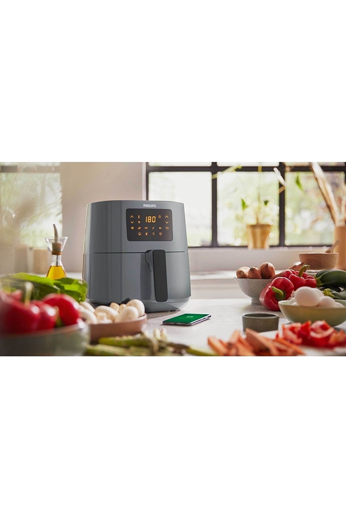 Philips Rapid Air Teknoloji Airfryer Hd9255/60