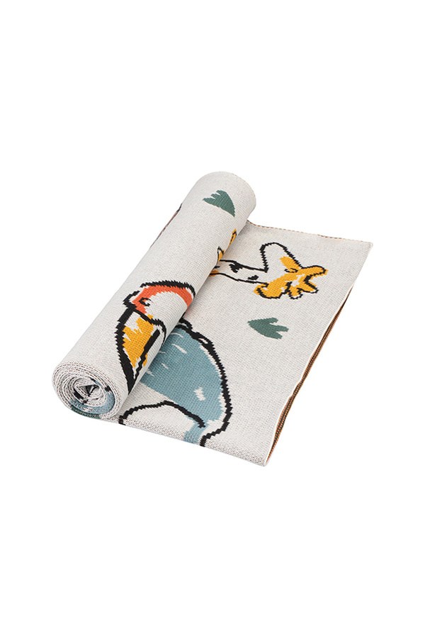 Porland Baby Tropical Pamuk Bebek Battaniyesi 80x100 Cm - 04STY009151