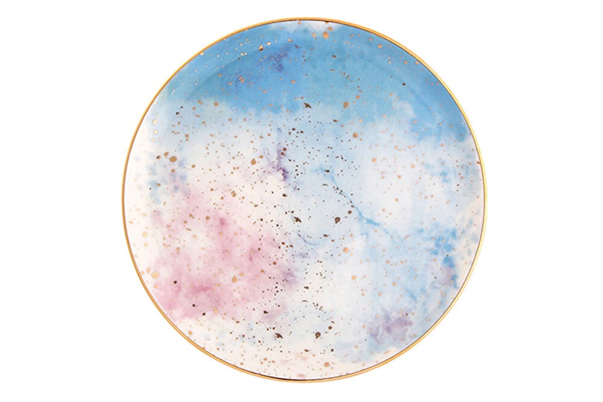 Porland Cosmos 6'lı Düz Tabak 24 Cm