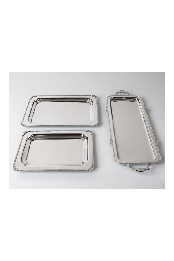 Porland Dina Dikdörtgen Tepsi 30x20x2 Cm - 04STY011083