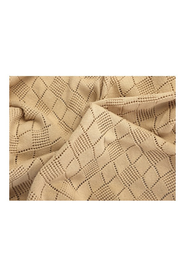 Porland Harmony Bebek Pamuk Battaniye Bej 80x100 Cm - 04STY010903