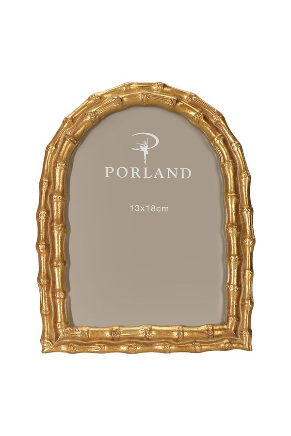 Porland Lavia Altın Rengi Polyresin Çerçeve 13x18 cm - 04STY012499