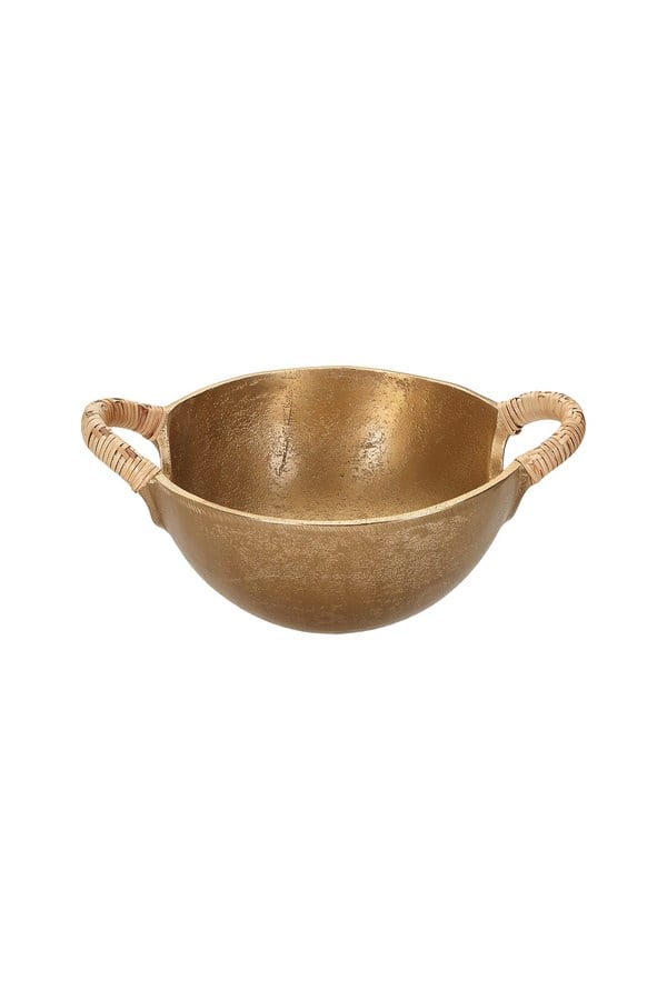 Porland Milos Altın Rengi Kase 26x30x11 cm - 04STY011809