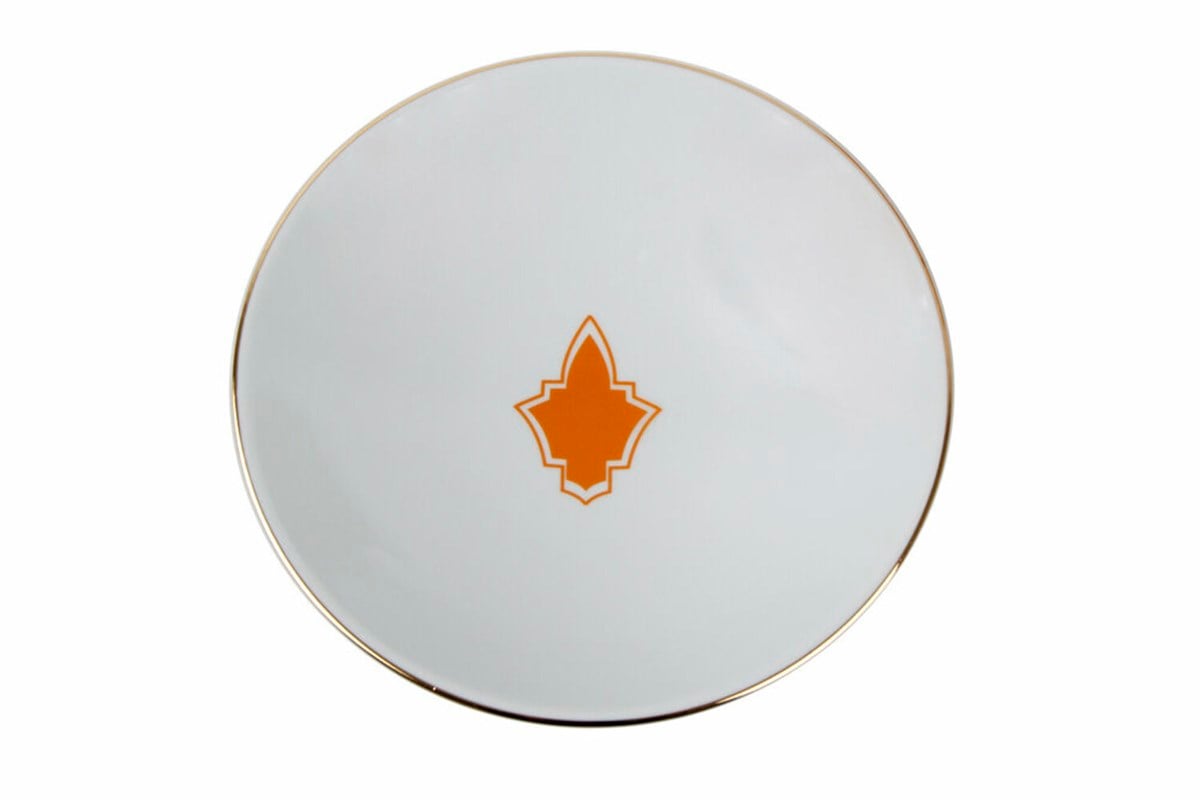 Porland Morocco Ds3 Turuncu Çukur Tabak 20 Cm