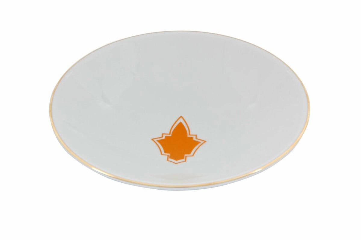 Porland Morocco Ds3 Turuncu Çukur Tabak 20 Cm