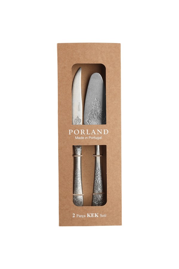 Porland Ornate Mat Kek Servis Takımı 2 Parça - 04FST003615