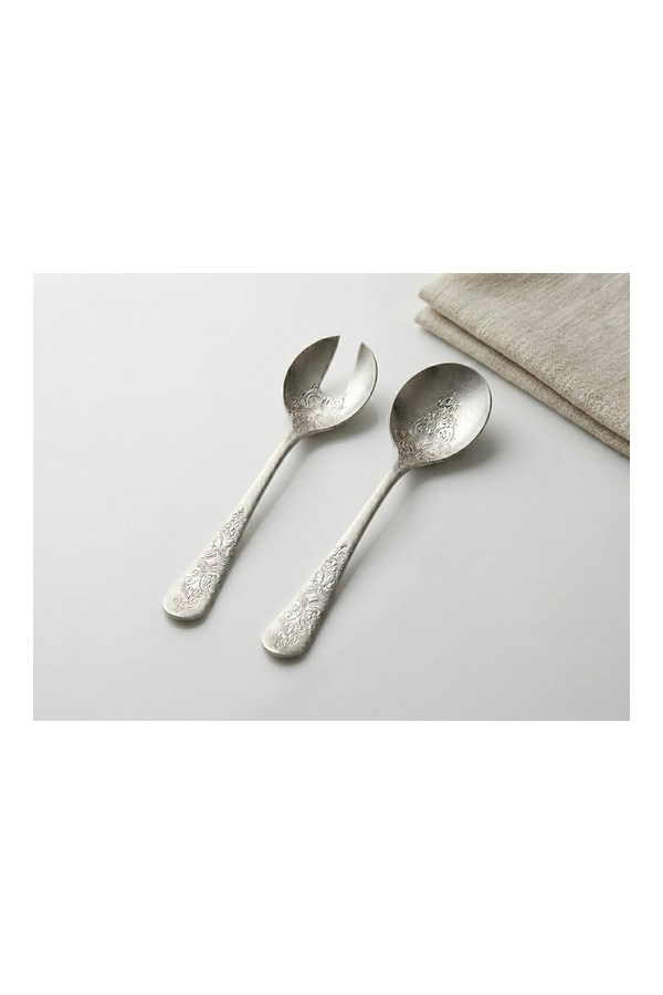 Porland Ornate Mat Salata Servis Takımı 2 Parça - 04FST003609