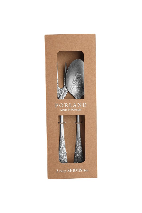 Porland Ornate Mat Servis Takımı 2 Parça - 04FST003612
