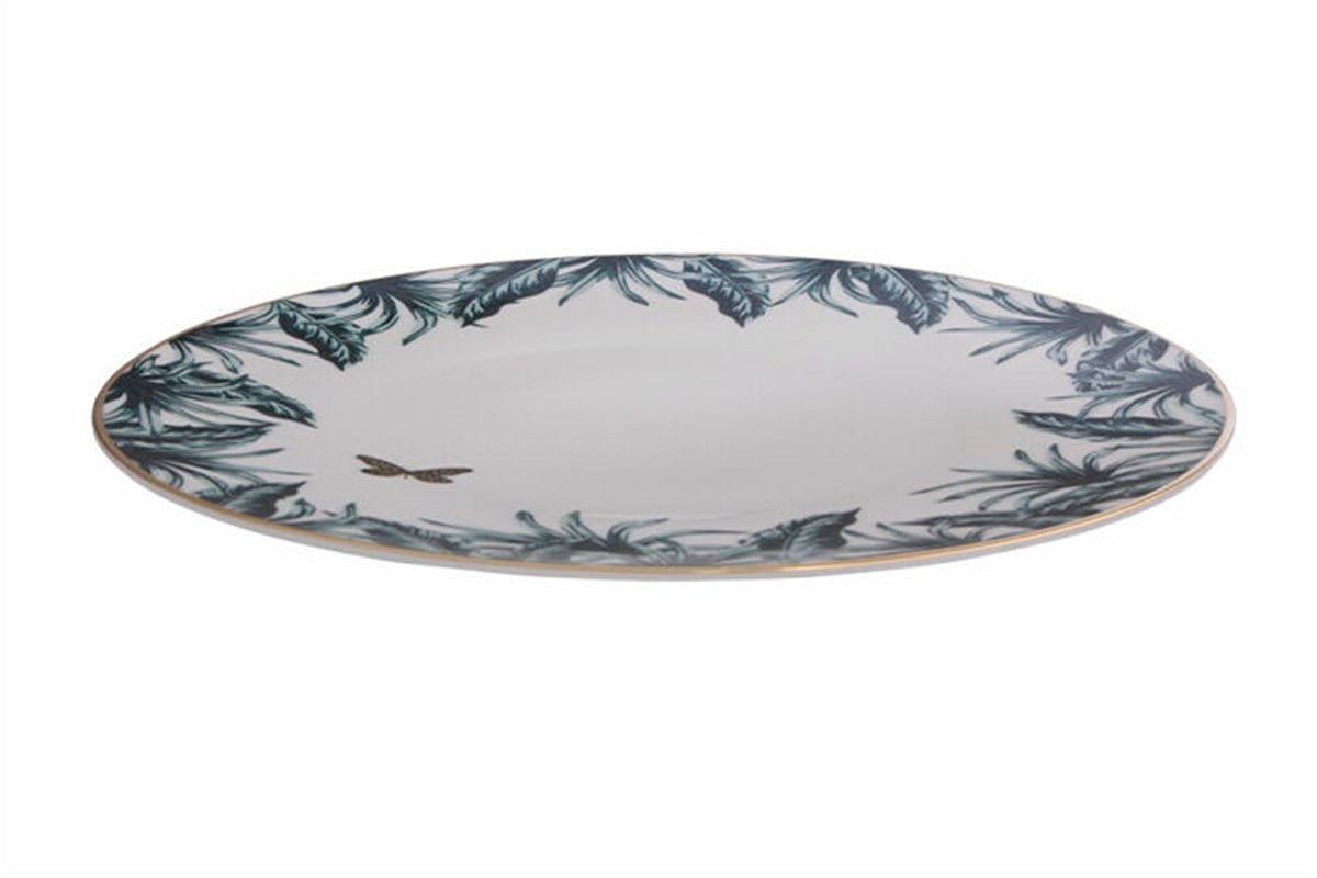 Porland Palms Düz Tabak 31 Cm
