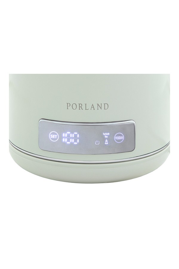 Porland Retro Porselen Demlikli Çay Makinesi - 04STY011878