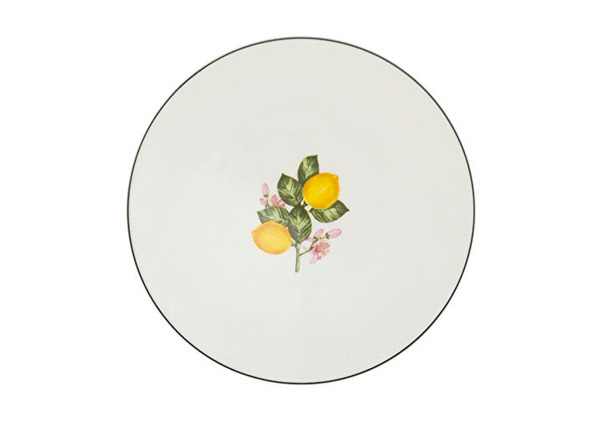 Porland Ruby Lemonade Düz Tabak 21cm