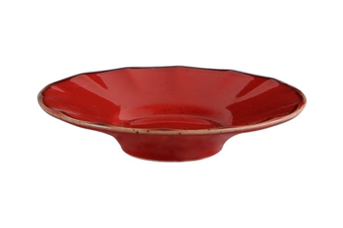 Porland Seasons Kırmızı Çay Tabak 12 Cm