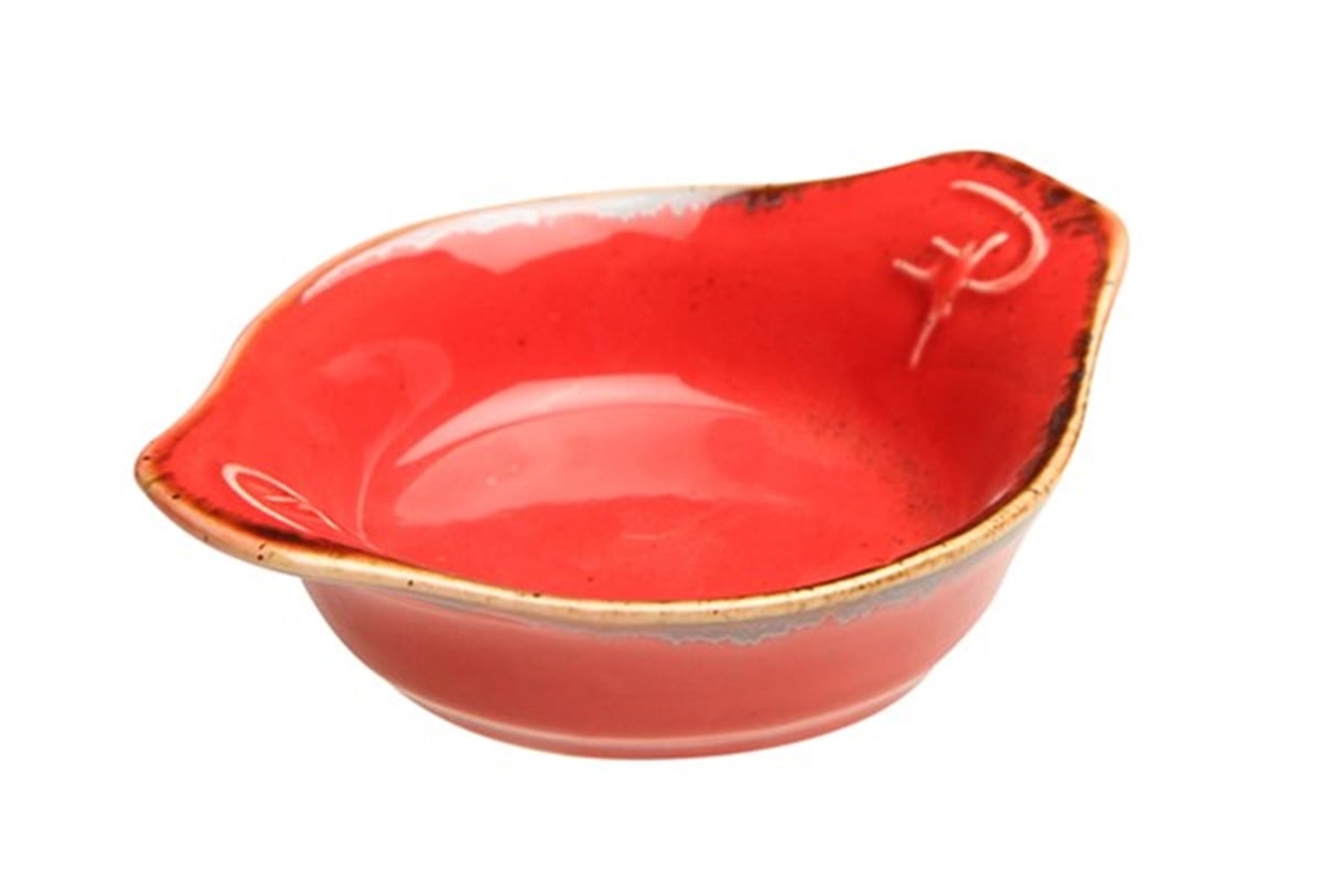 Porland Seasons Kırmızı Mini Tabak 8 Cm