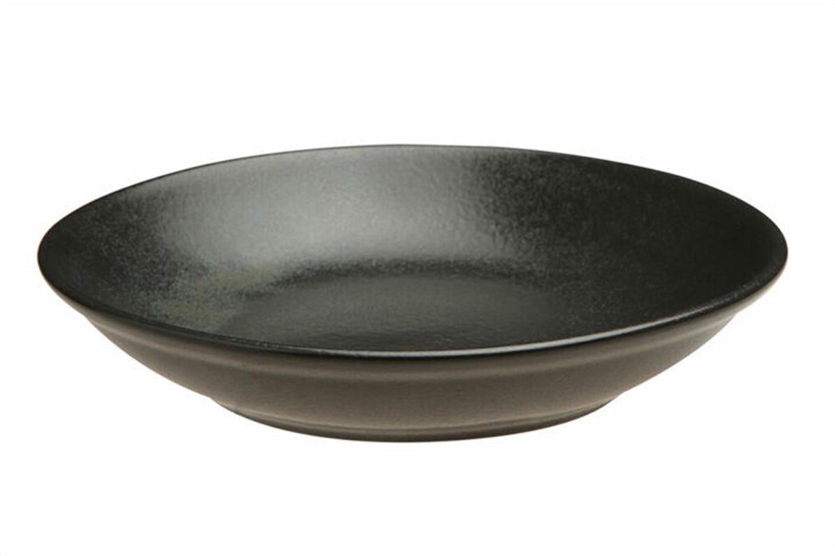 Porland Seasons Siyah Çukur Tabak 21 Cm