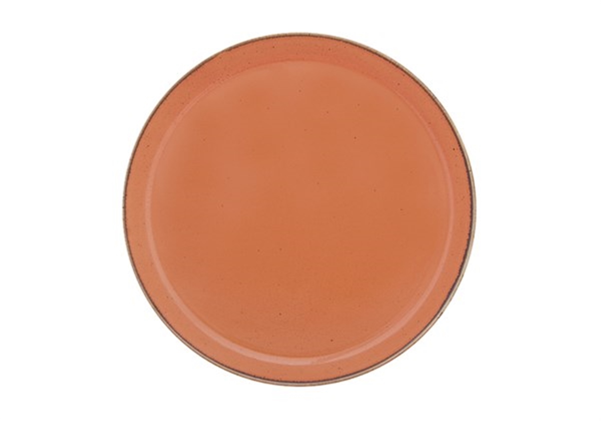 Porland Seasons Turuncu Düz Tabak 24 Cm