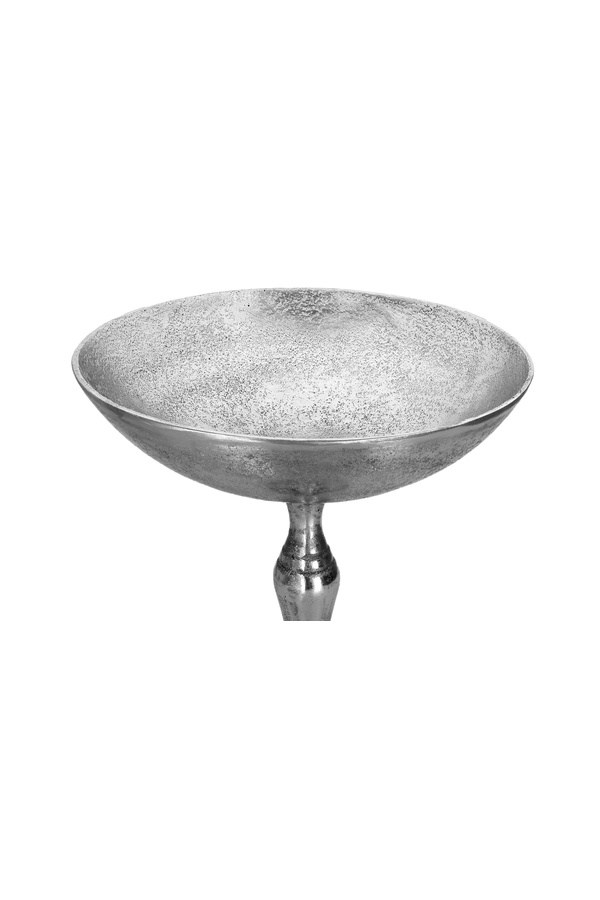 Porland Sono Gümüş Rengi Dekoratif Ayaklı Tabak 28x36cm x3 - 04STY011860