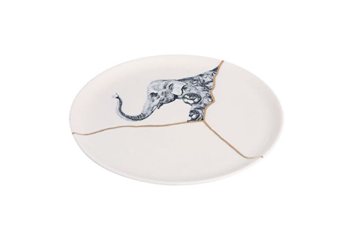 Porland Spirits Fil Düz Tabak 20cm