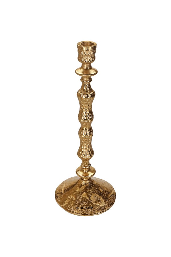Porland Spot Altın Rengi Şamdan 32 Cm - 04STY011769