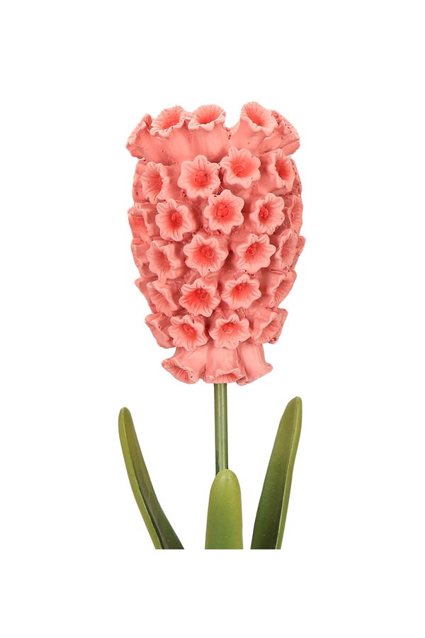 Porland Sümbül Pembe Şamdan 35 cm - 04STY012036