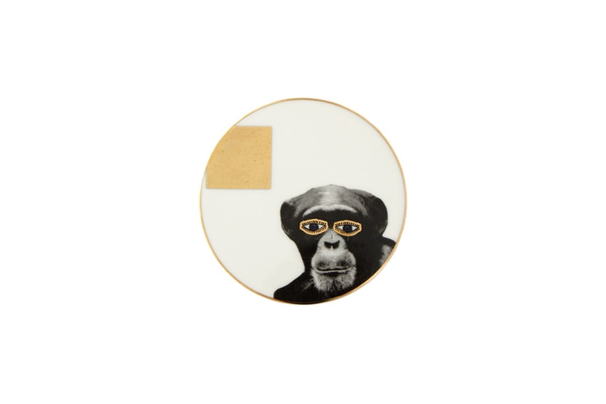 Porland Wild Life Monkey Bardak Altlığı 10 Cm