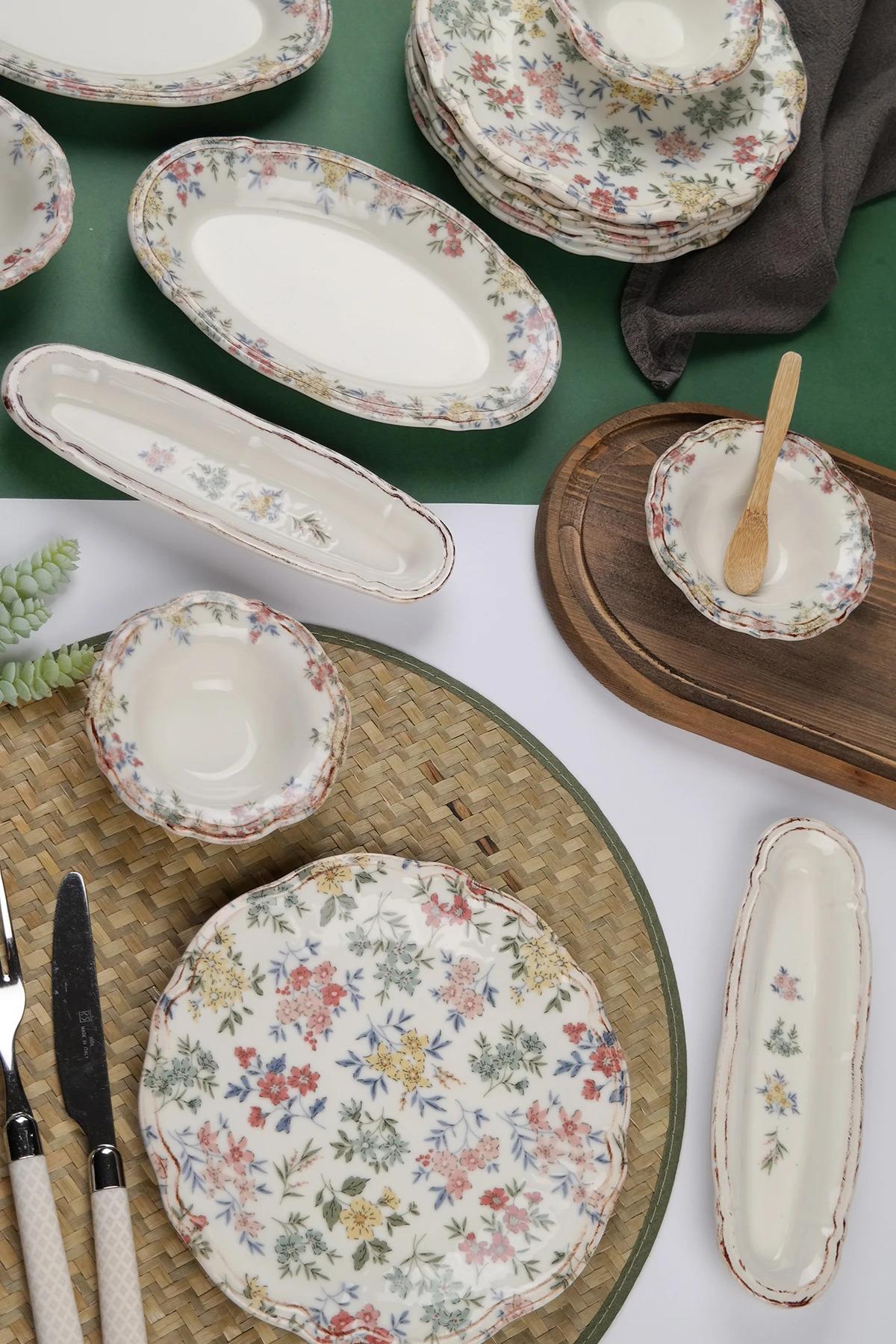 Porser Mira Fulya Kahvaltı Set 14 Parça