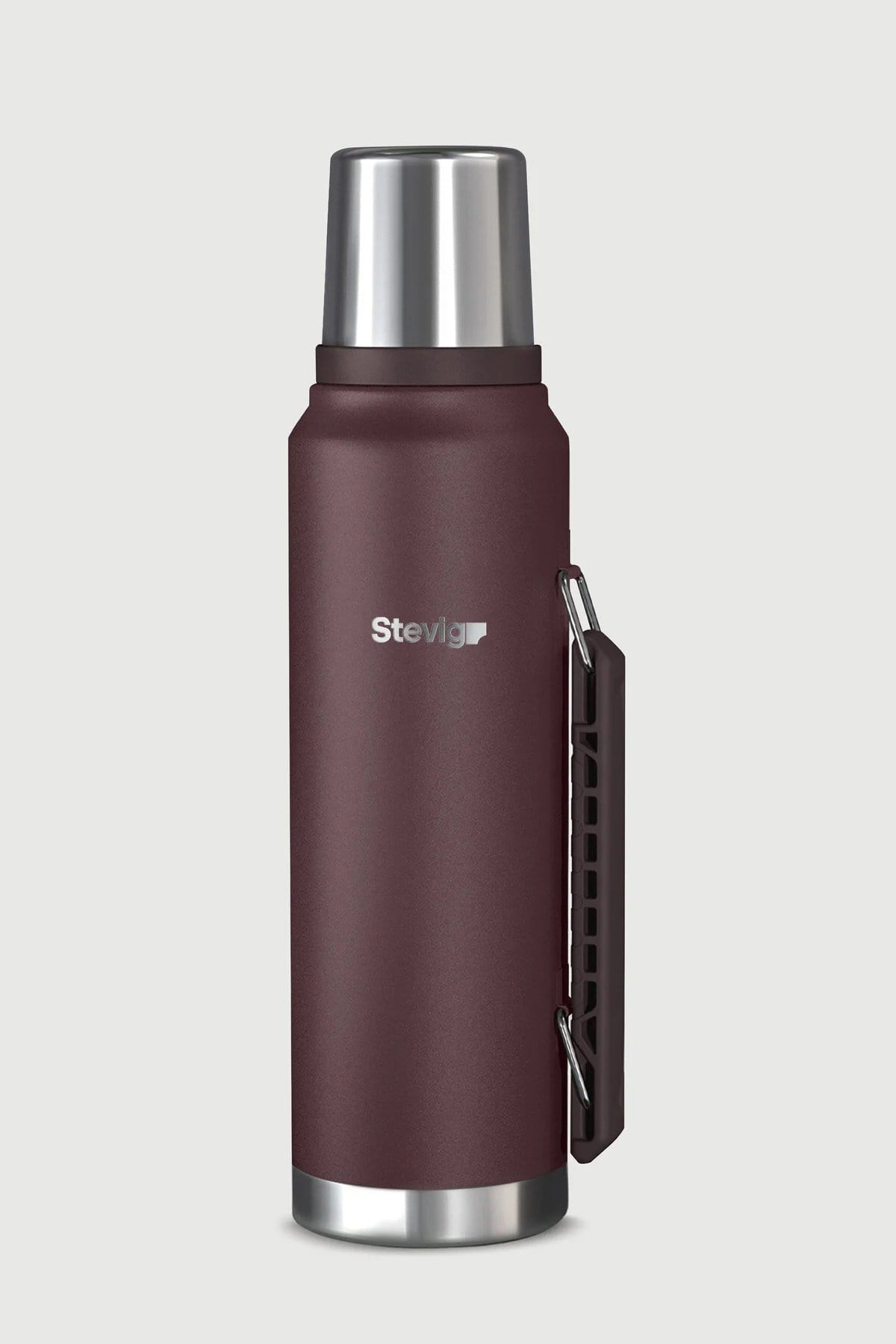 Stevig 1 Camper Klasik Kulplu Sızdırmaz Çelik Termos Dark Plum 1.2 lt - 961110007269