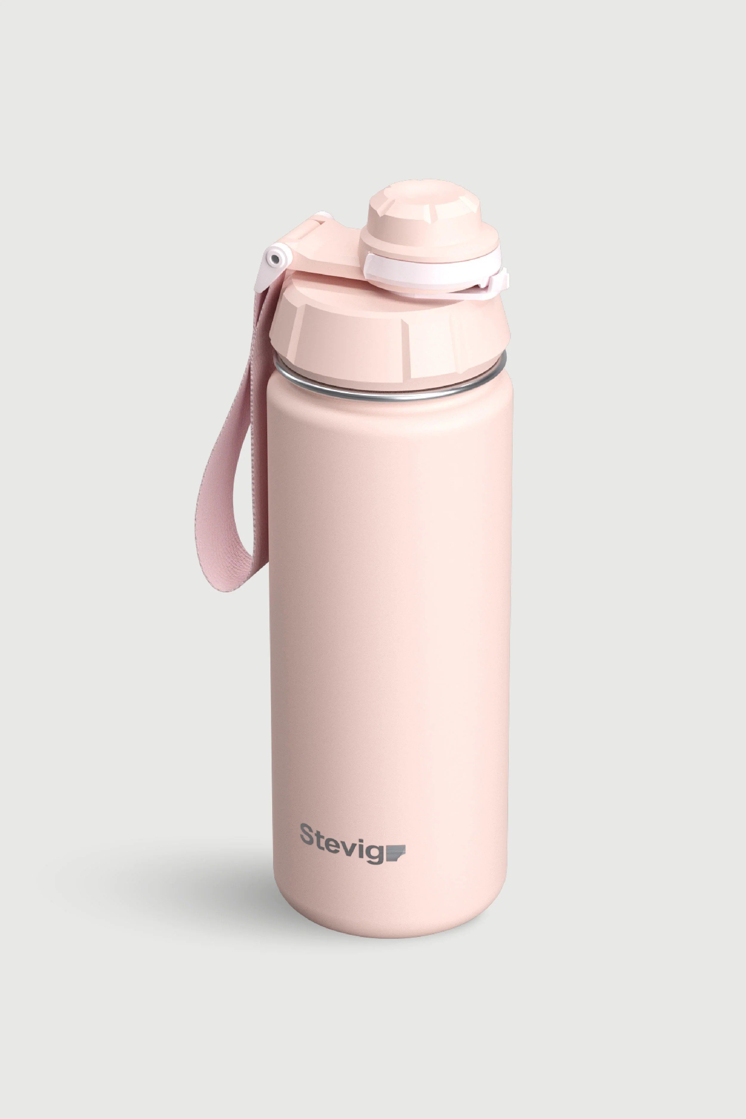Stevig 1 Hand Leak-Proof Sızdırmaz Çelik Termos Icy Pink 500 ml - 961110004958