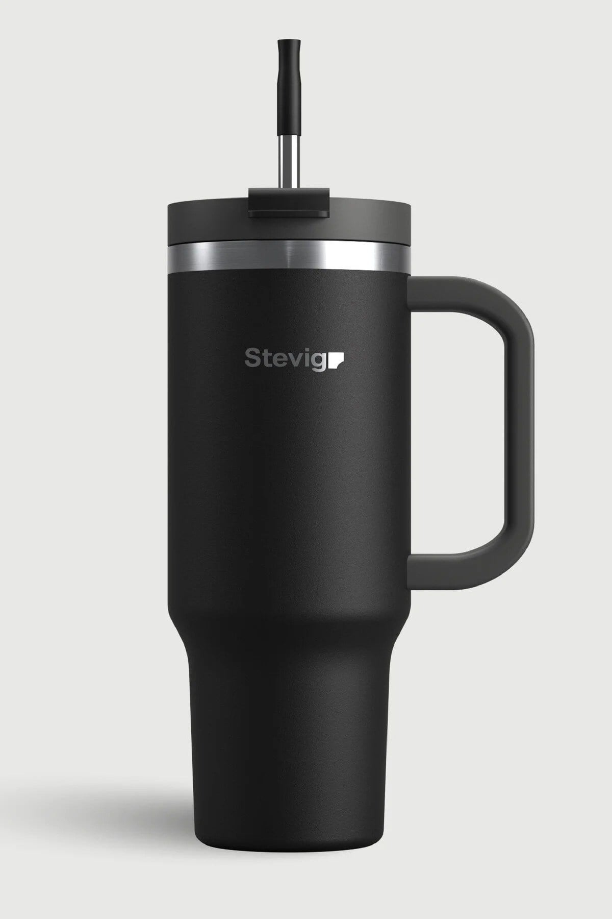 Stevig 2 Moods Tuck-In Tumbler Sızdırmaz Çelik Termos Black 900 ml - 961110005676