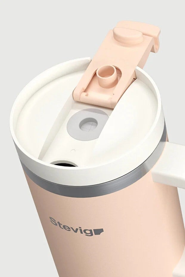 Stevig 2 Moods Tuck-In Tumbler Sızdırmaz Çelik Termos Bisque 900 ml - 961110005681