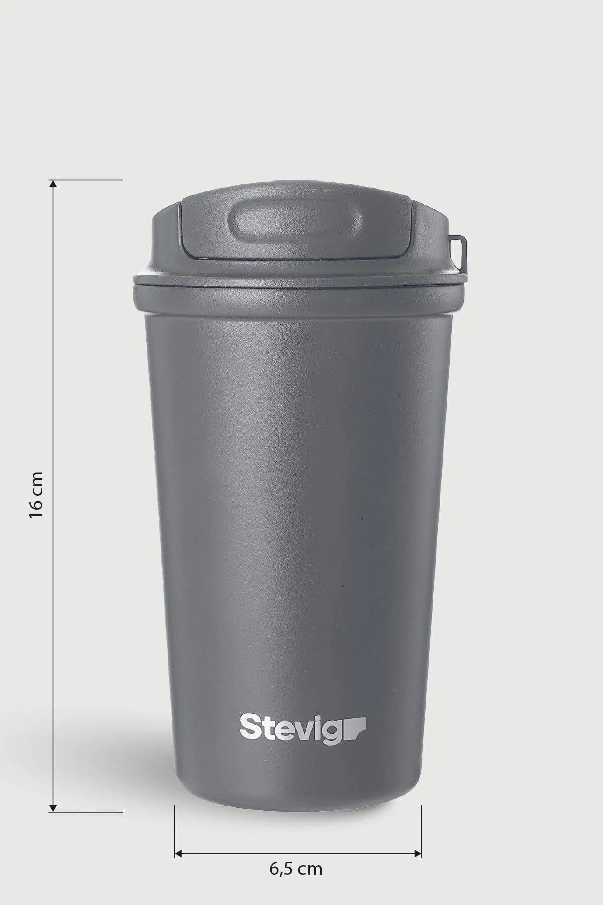 Stevig 4 Work Flip Open Coffee Mug Çelik Termos 400 ml - 961110005687