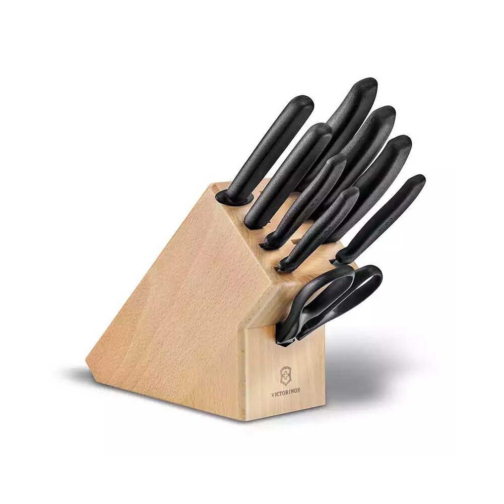 Victorinox SwissClassic Ahşap Blok Set 9 Parça - 6.7193.9
