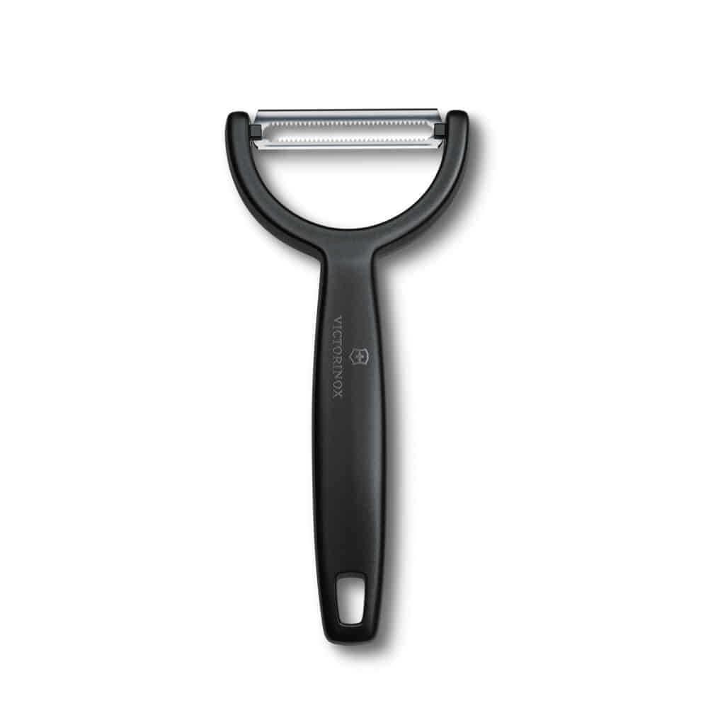 Victorinox YPSO Tırtıklı Kenar Çift Taraf Siyah Soyacak - 6.0963.3