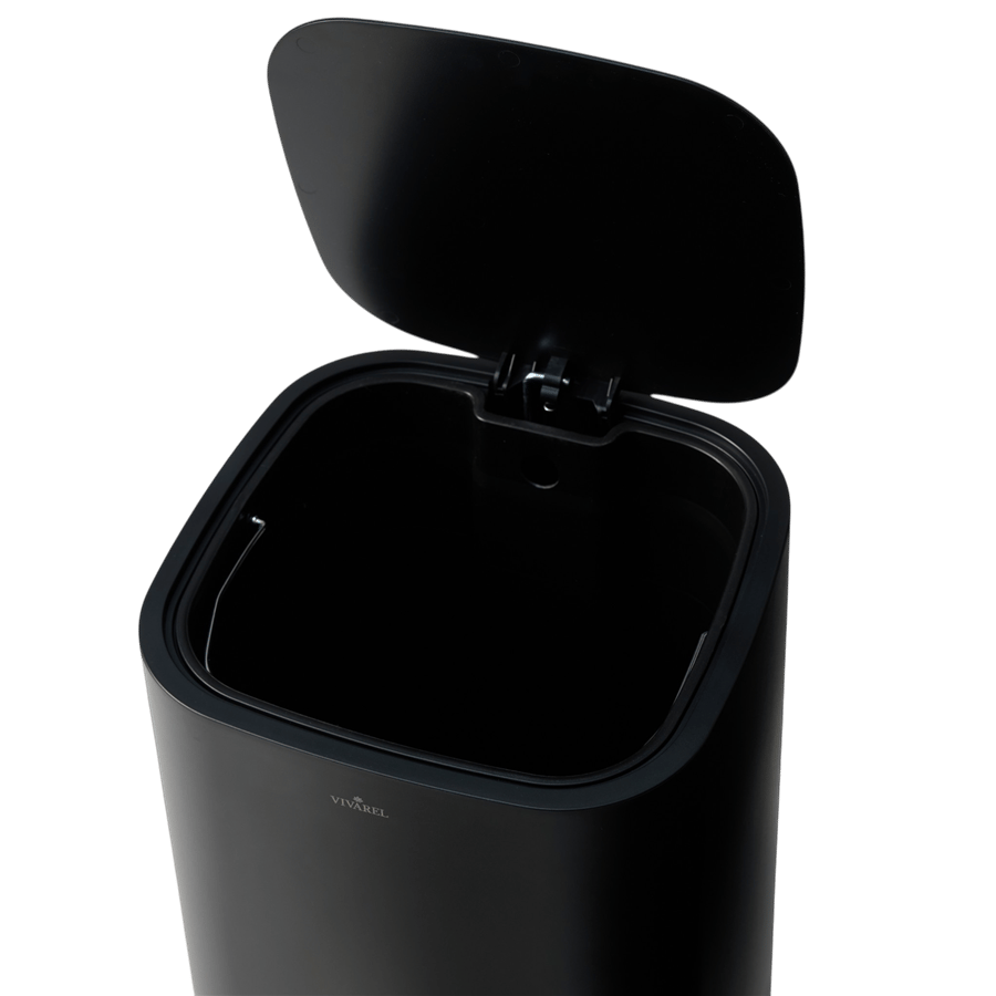 Vivarel Vera Çöp Kovası Mat Siyah 30 L - VA 9052