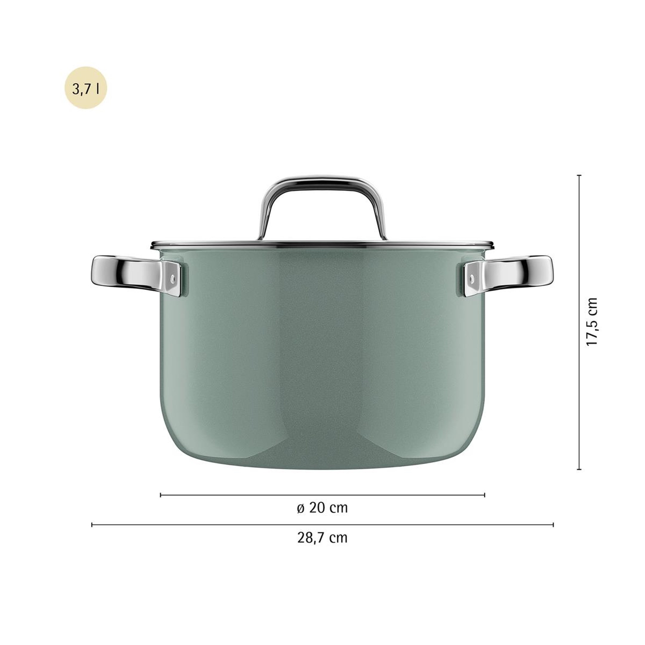 Wmf Fusiontec Tencere Seti 4 Parça Okaliptus - 3201114512