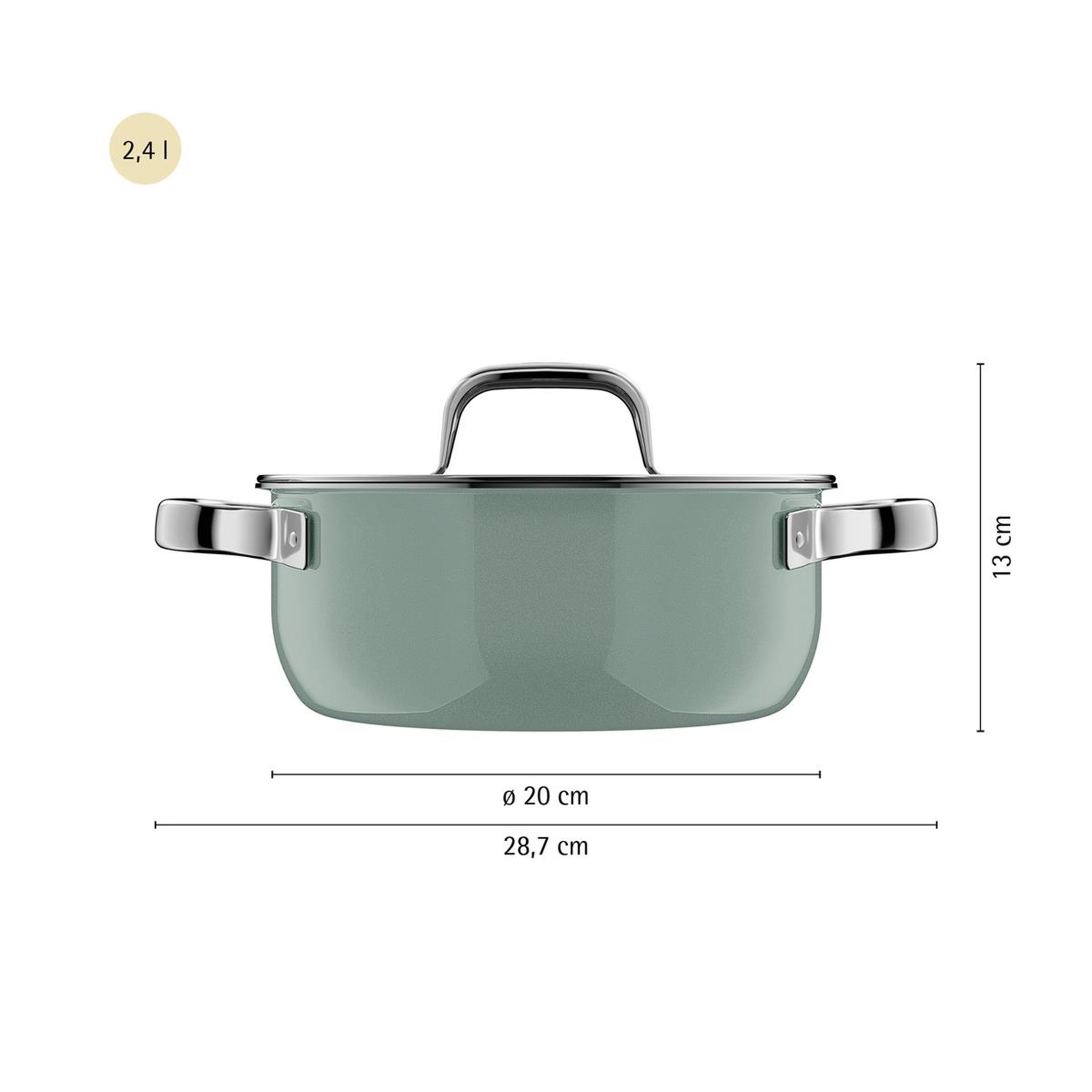 Wmf Fusiontec Tencere Seti 4 Parça Okaliptus - 3201114512