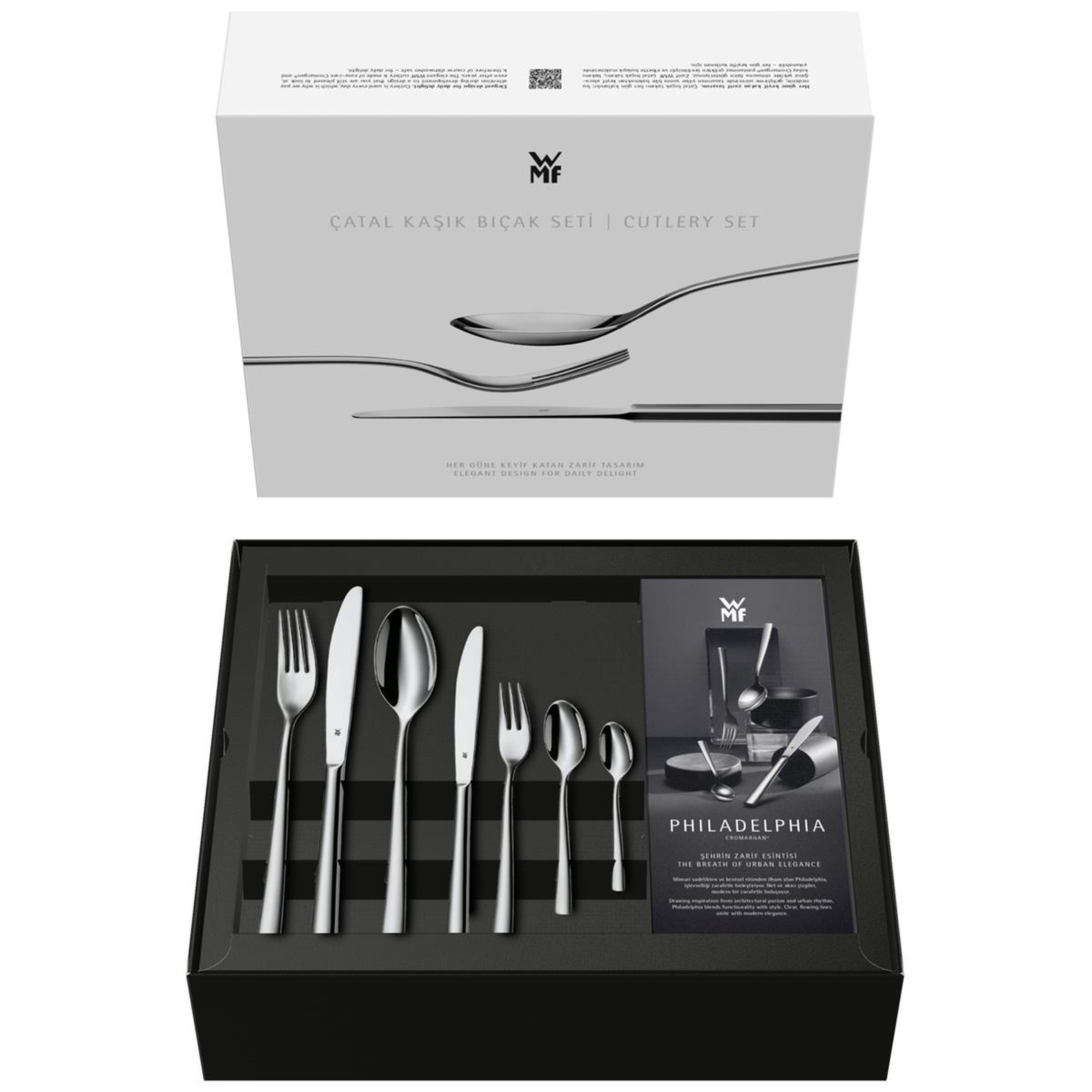 Wmf Philadelphia Çatal Kaşık Bıçak Seti 90 Parça - 3201115134