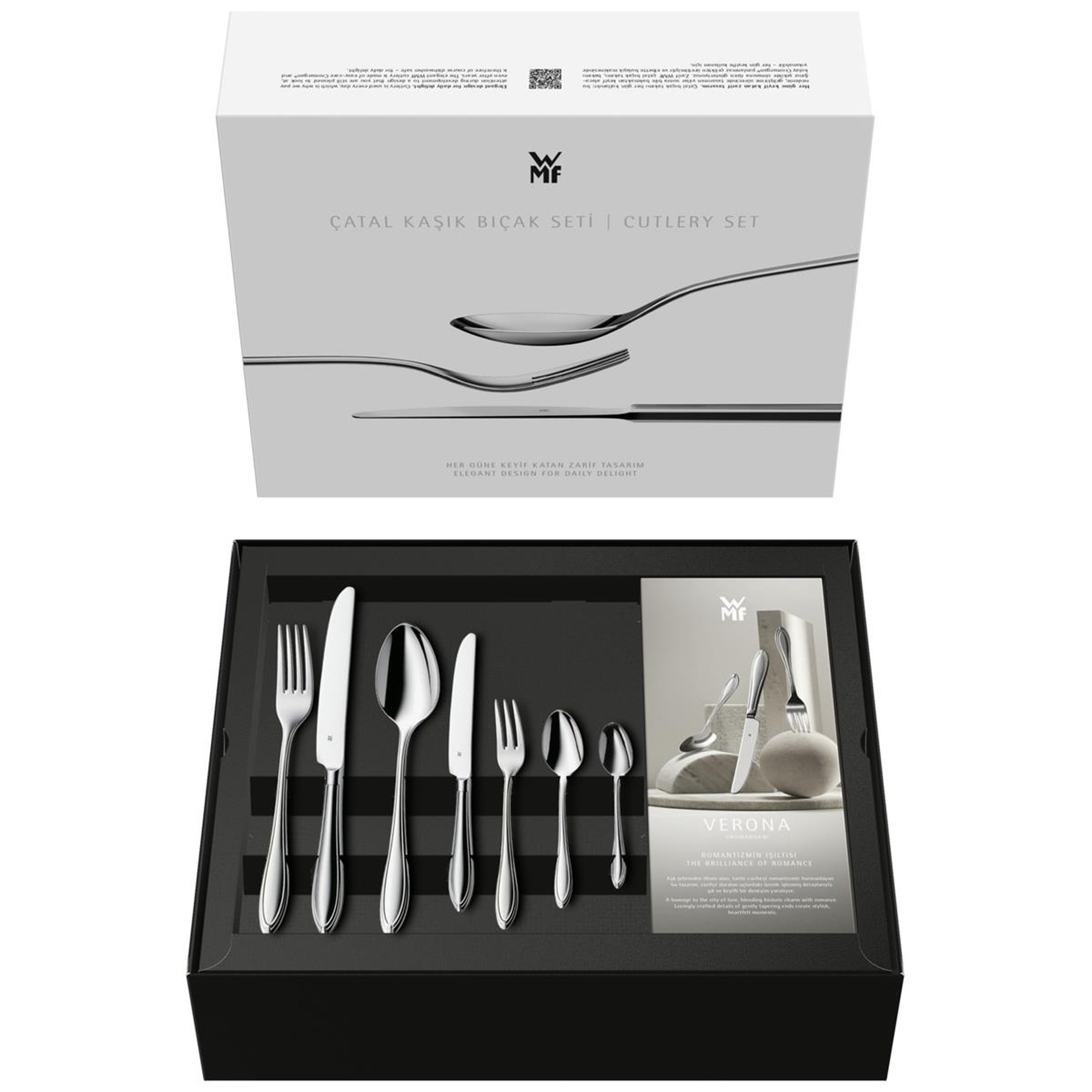 Wmf Verona Çatal Kaşık Bıçak Seti 84 Parça - 3201115133