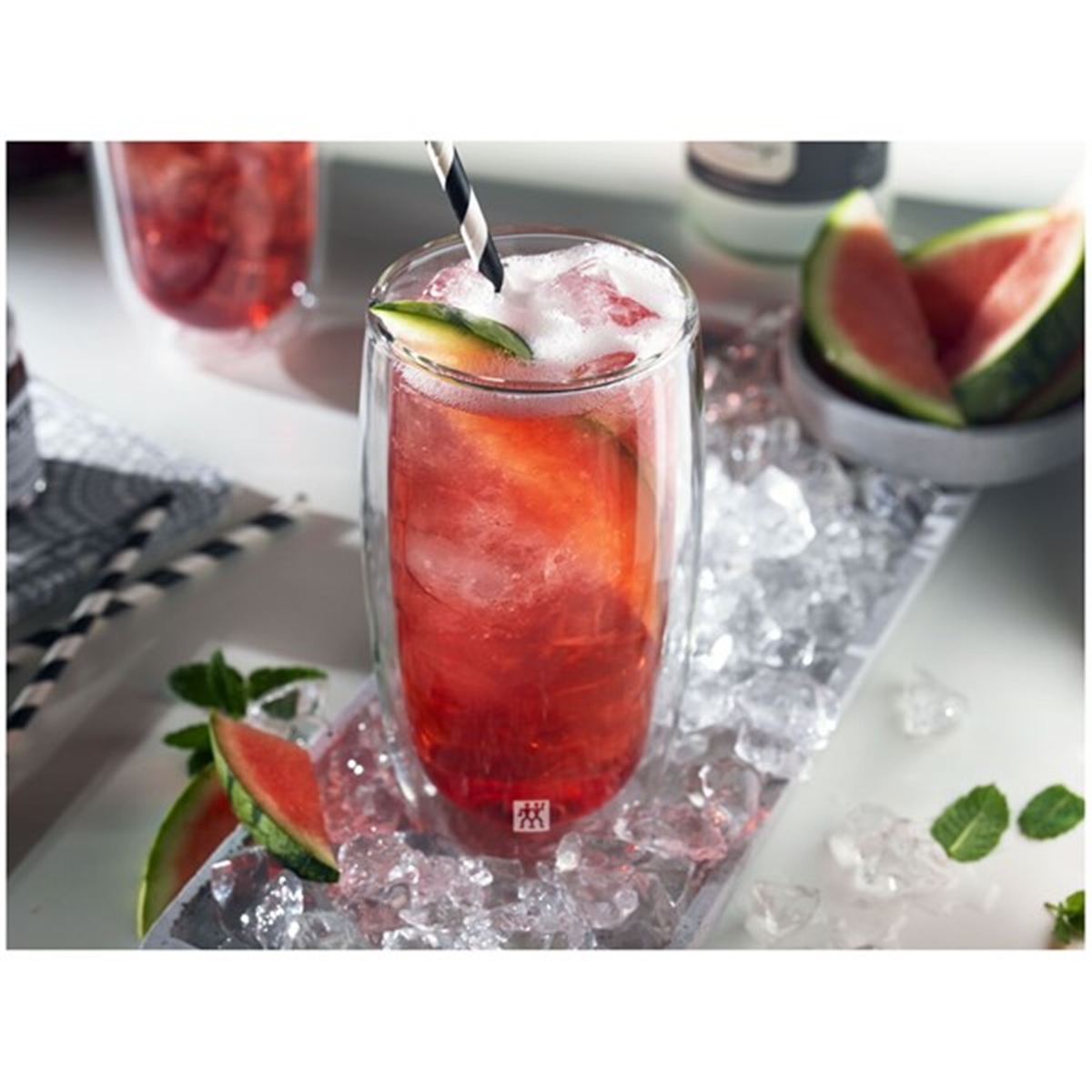 Zwilling Çift Camlı 2'li Soğuk İçecek Bardağı Seti - 474 ml